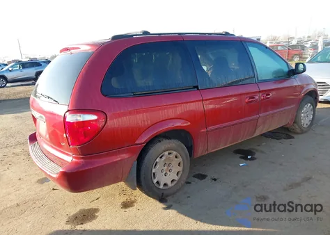 2002 Chrysler Town & Country Lx из США, поврежденный, VIN 2C4GP44322R656229